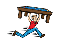 Fast Action Pool Table Service MN - logo